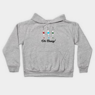 Oh Buoy Nautical Graphic Kids Hoodie